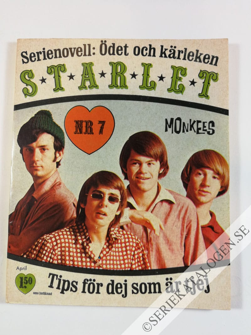 Framsida på Starlet #7 (1968)