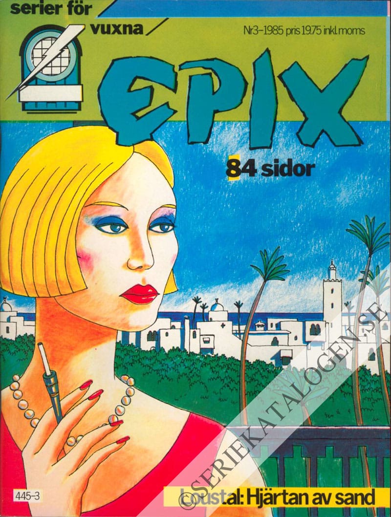 Framsida på Epix #3 (1985)