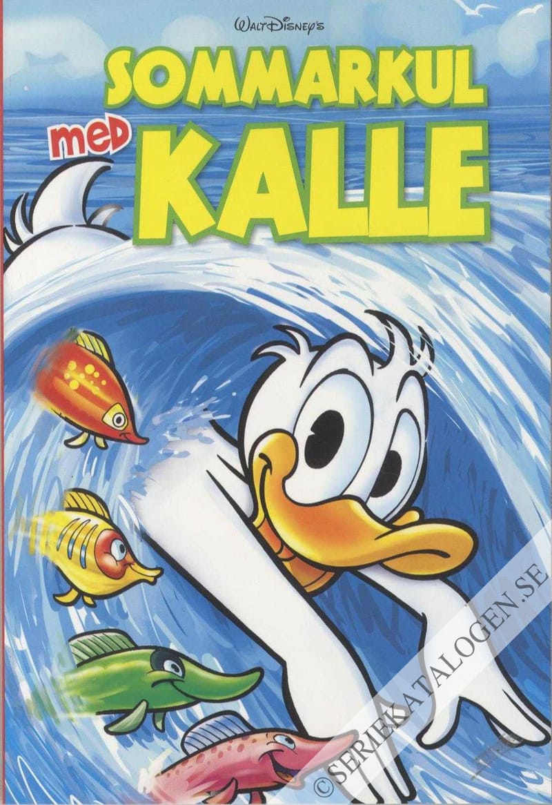 Framsida på Ankeborgs samlarpocket Sommarkul med Kalle (2022)