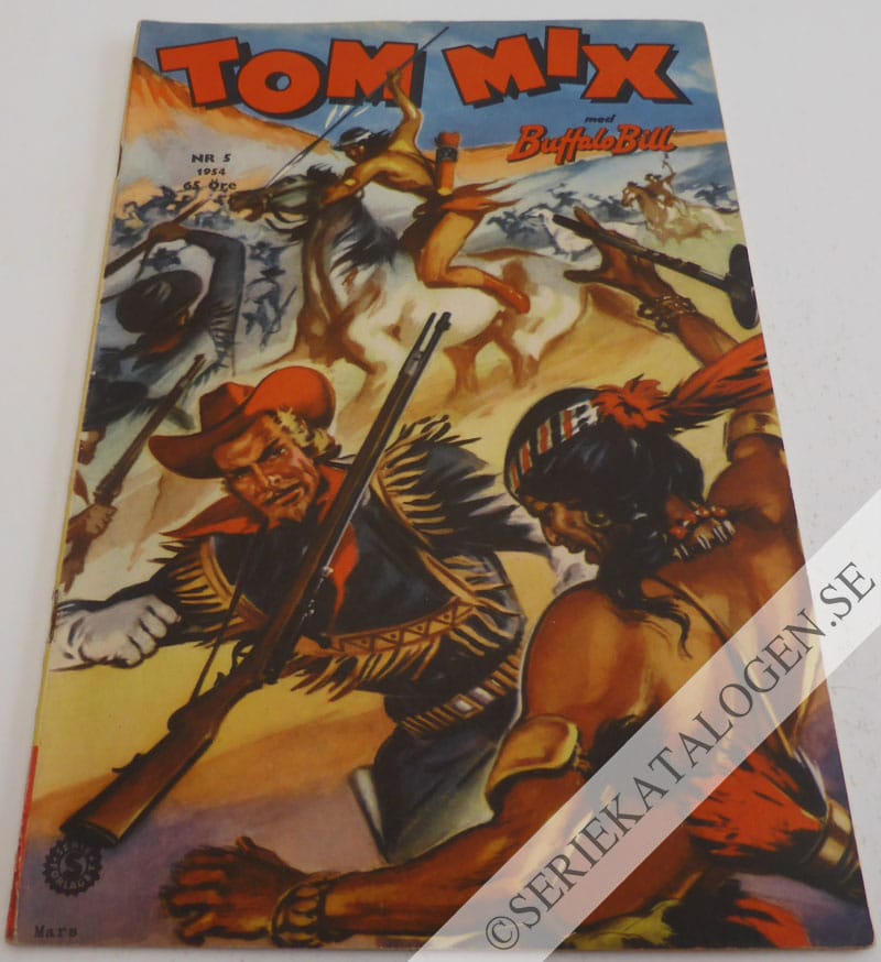 Framsida på Tom Mix #5 (1954)