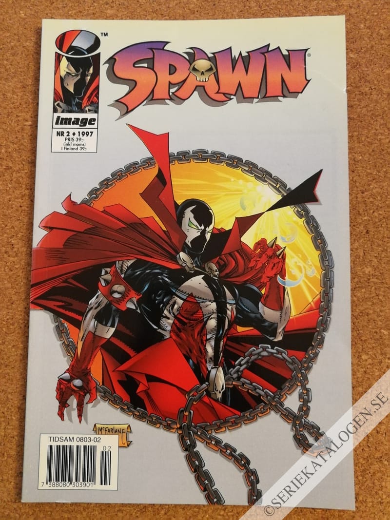 Framsida på Spawn #2 (1997)