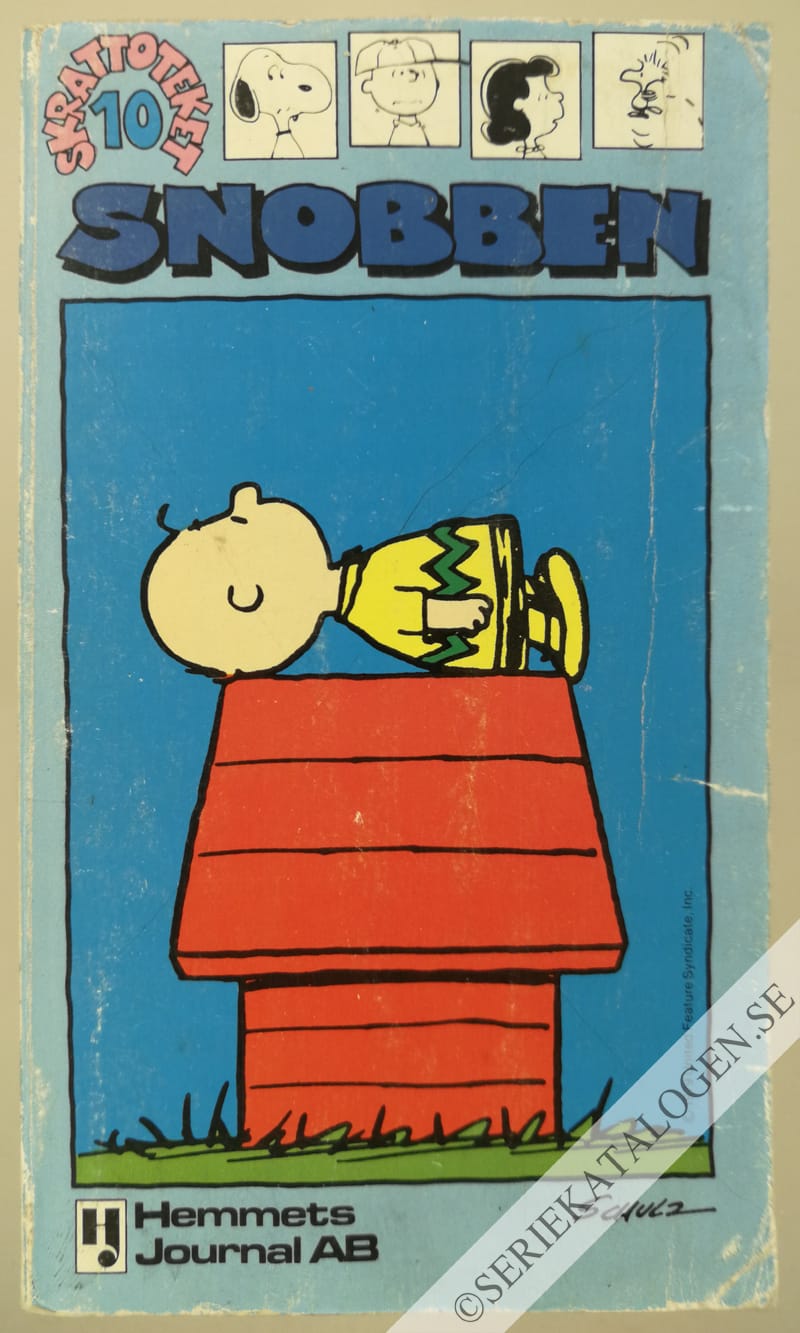 Framsida på Skrattoteket Snobben (1979)