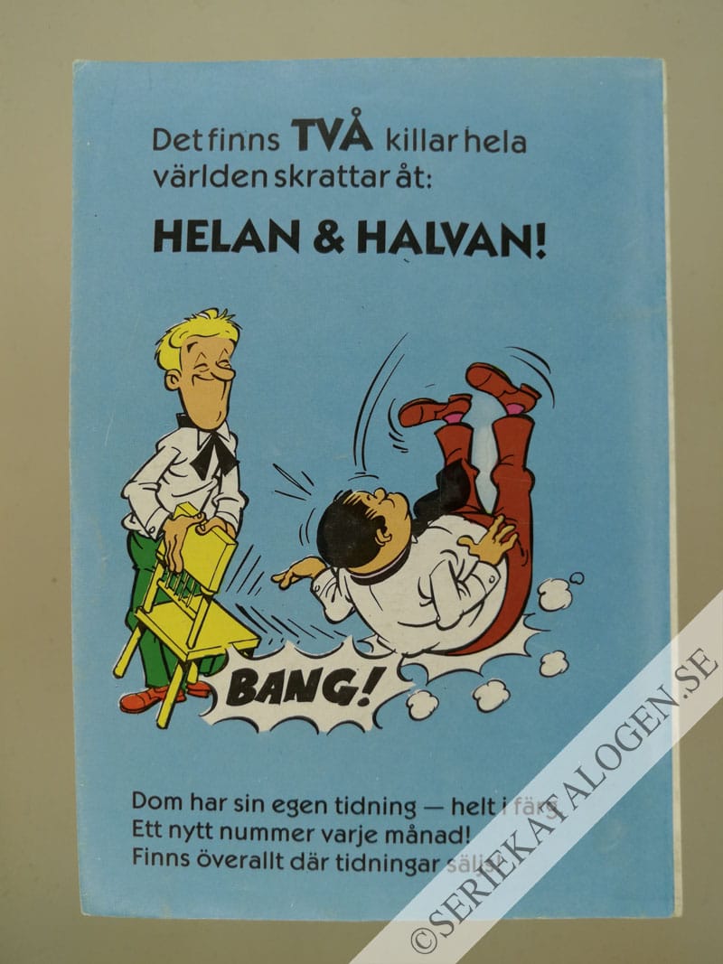 Baksida på Farlig attack (1981)
