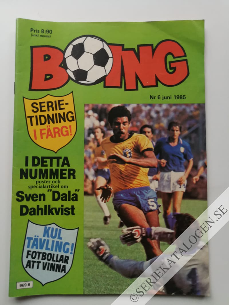Framsida på Boing #6 (1985)