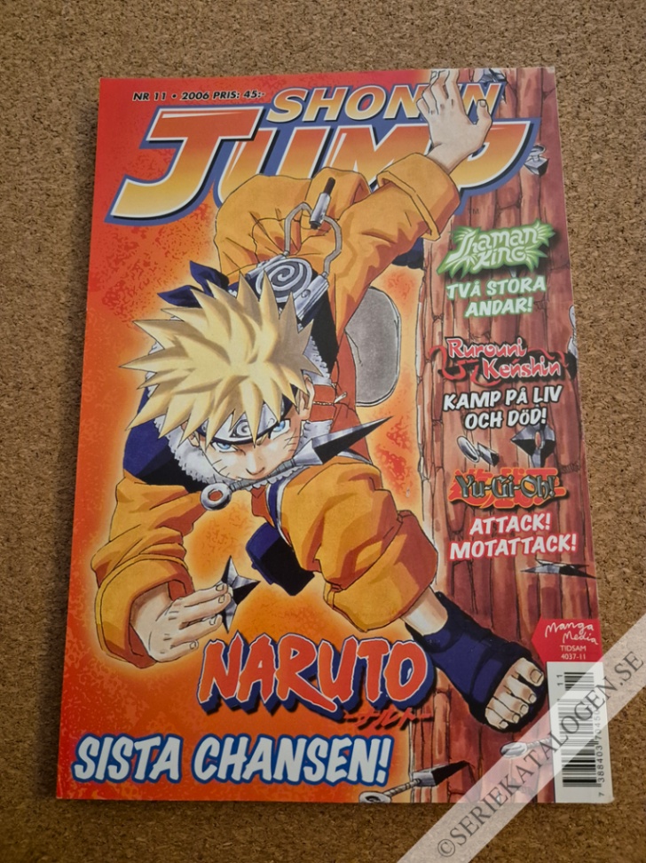 Framsida på Shonen jump #11 (2006)