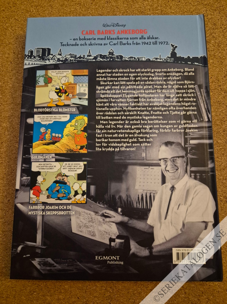 Baksida på Den flygande holländaren och andra historier från 1958-1959 (2016)