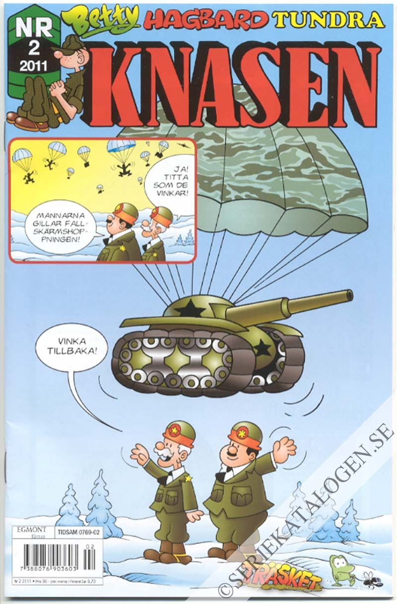 Framsida på Knasen #2 (2011)