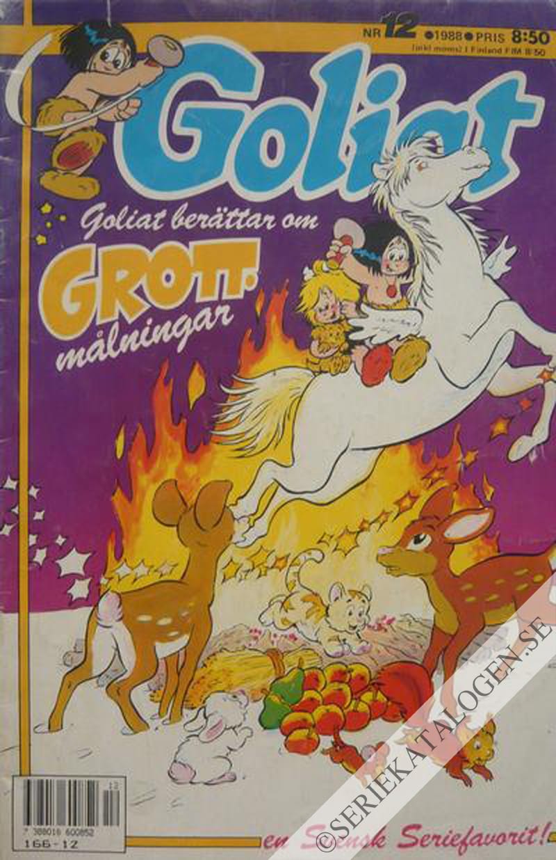 Framsida på Goliat #12 (1988)