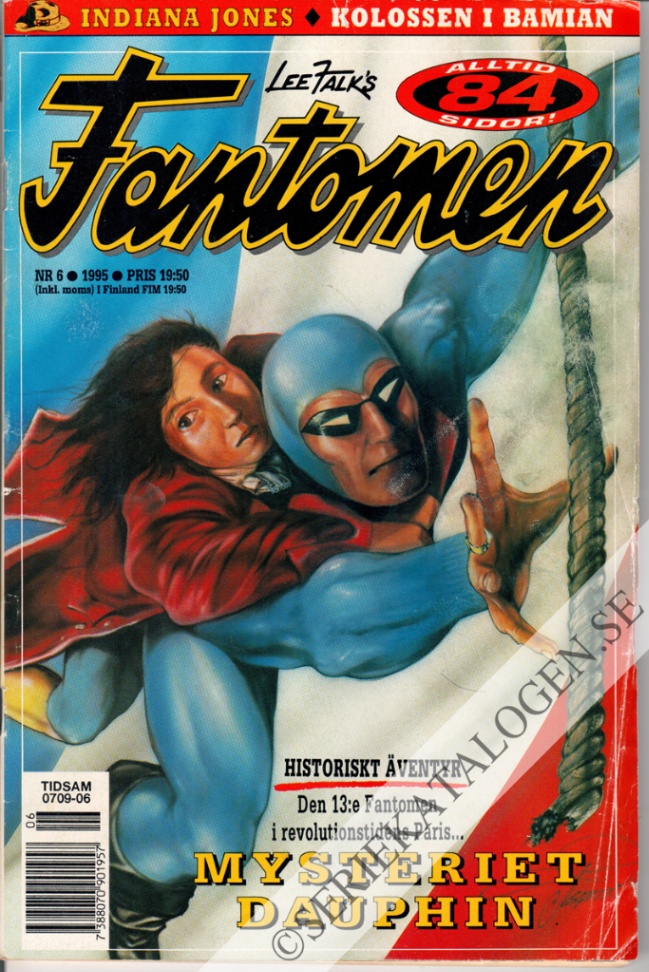 Framsida på Fantomen #6 (1995)
