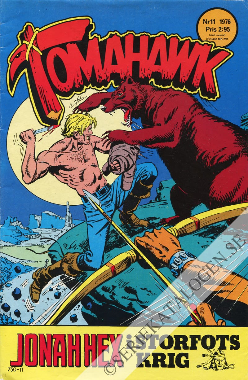 Framsida på Tomahawk #11 (1976)