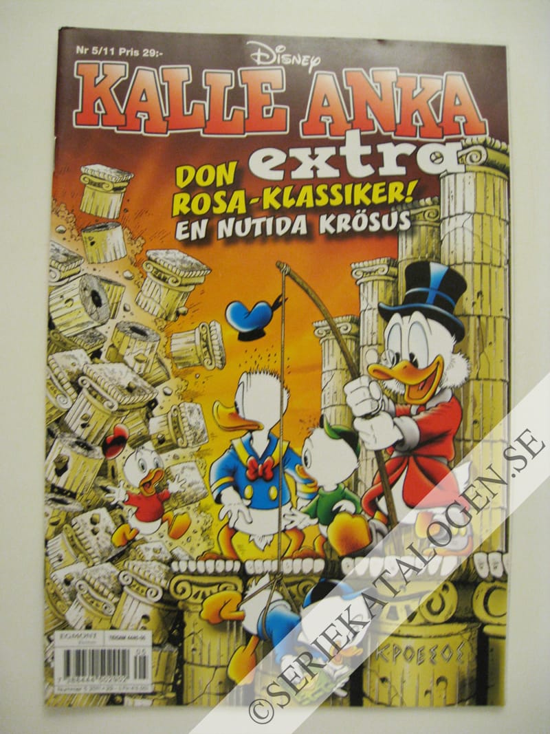 Framsida på Kalle Anka Extra #5 (2011)