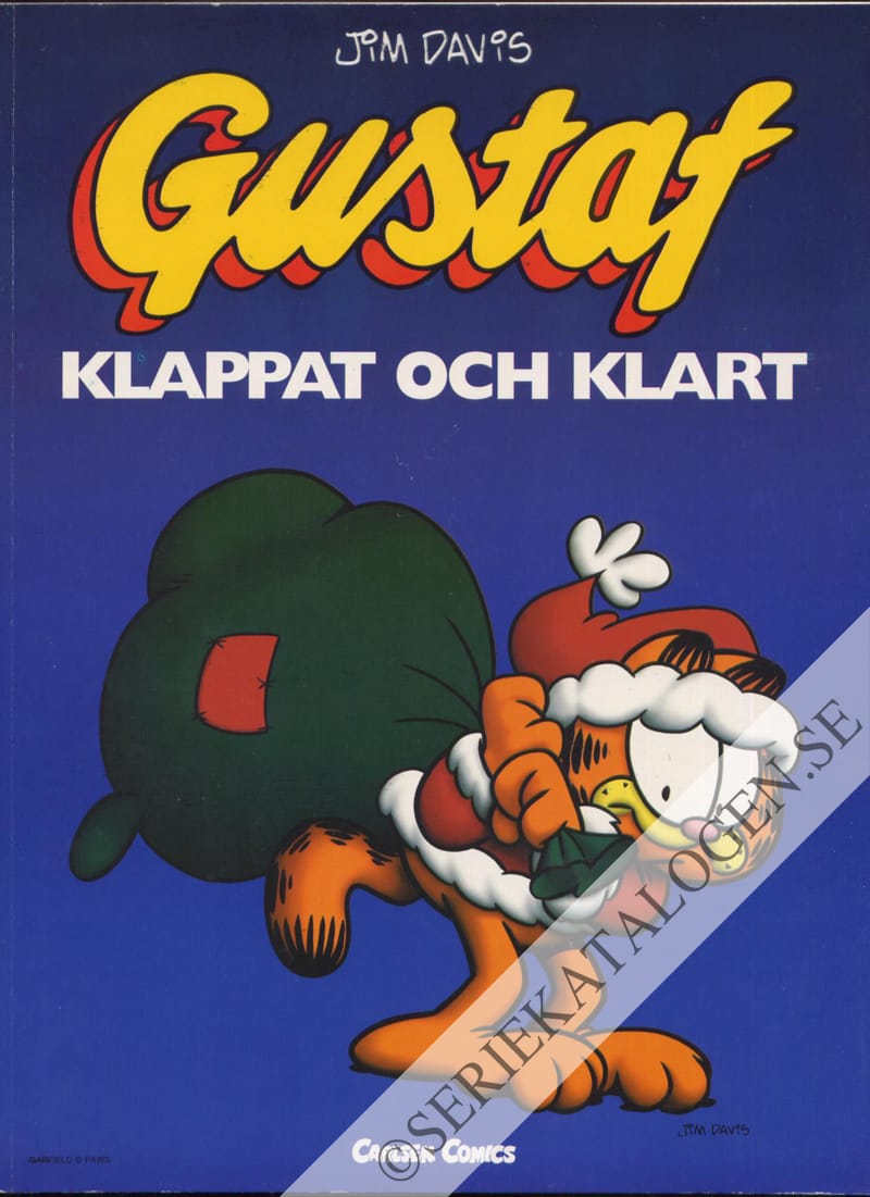 Framsida på Gustafs julalbum Klappat och klart (1997)