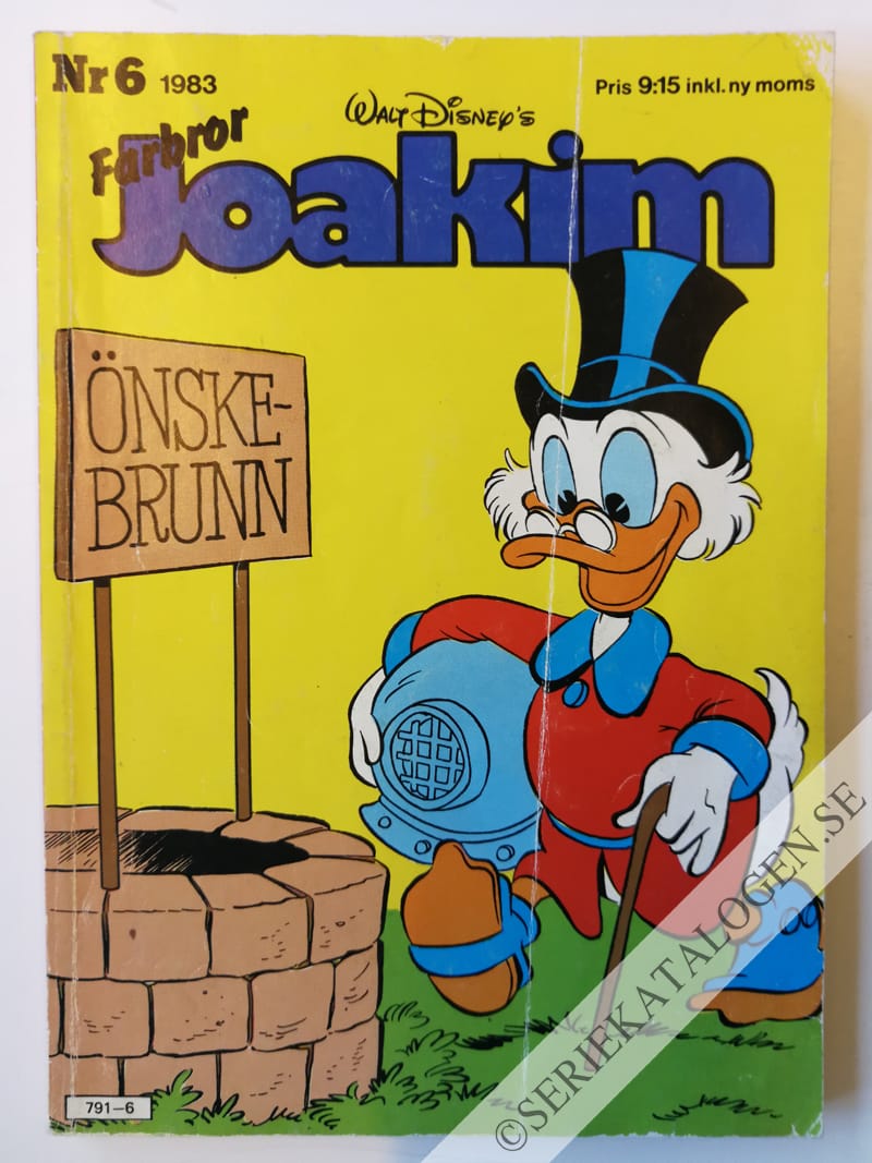 Framsida på Joakim #6 (1983)