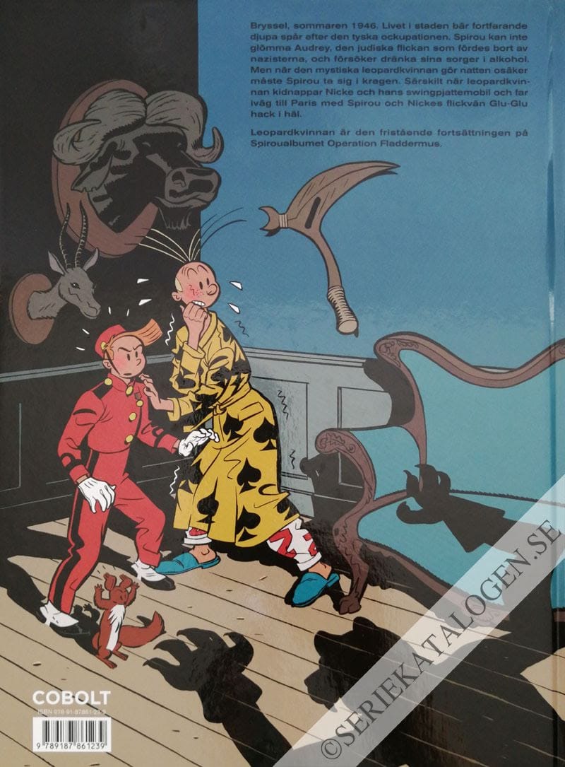 Baksida på Leopardkvinnan (2016)