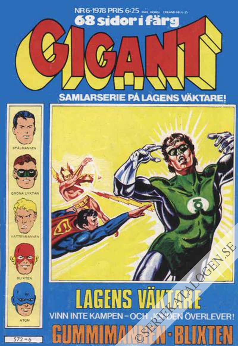 Framsida på Gigant #6 (1978)