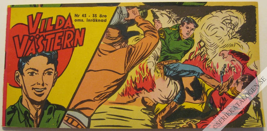 Framsida på Vilda Västern #43 (1962)