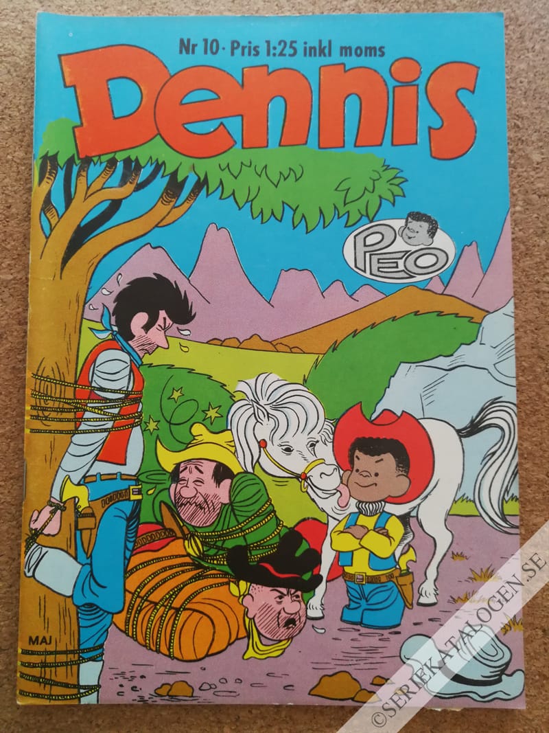 Framsida på Dennis #10 (1969)