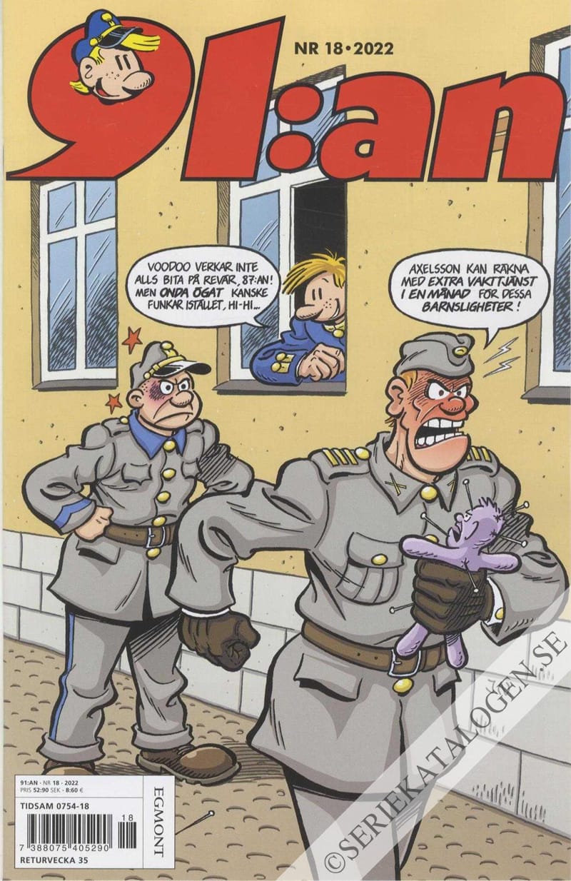 Framsida på 91:an #18 (2022)