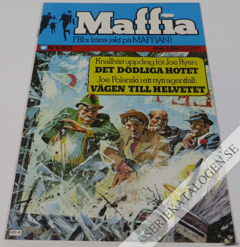 Framsida på Maffia #6 (1975)