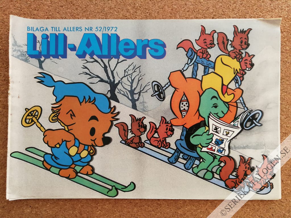 Framsida på Lill-Allers #52 (1972)