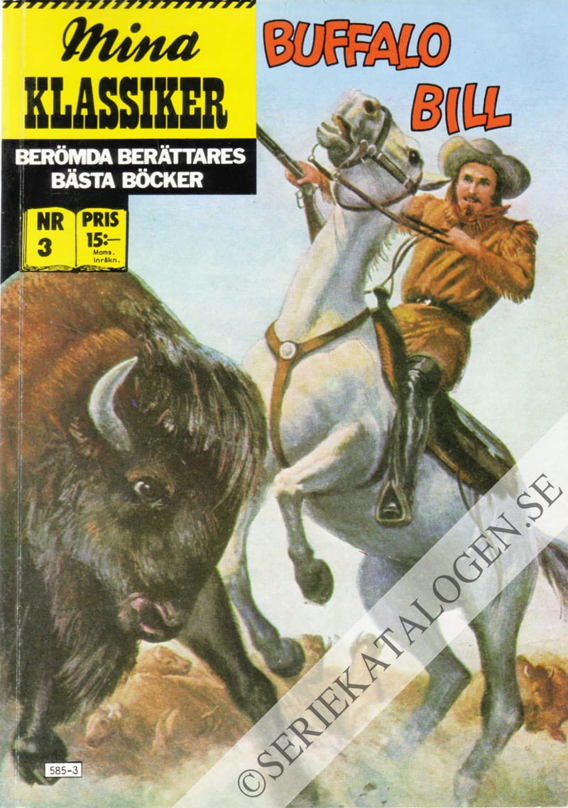 Framsida på Mina klassiker Buffalo Bill (1987)
