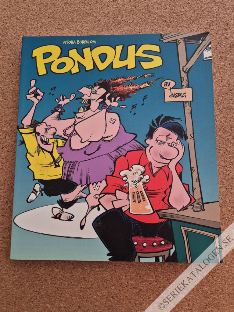 Framsida på Pondus Stora boken om Pondus (del 2) (2004)