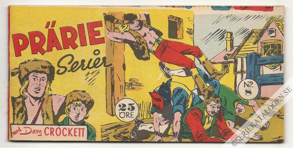 Framsida på Prärie-serier #8 (1959)