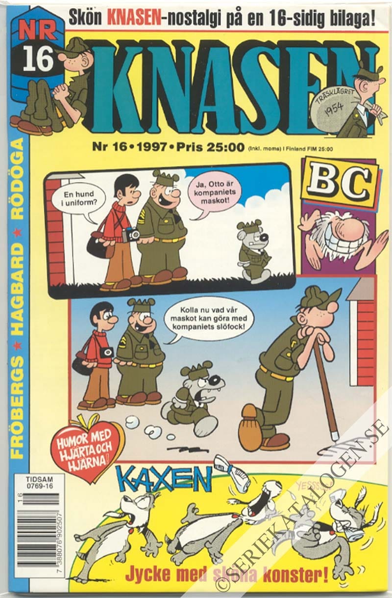 Framsida på Knasen #16 (1997)