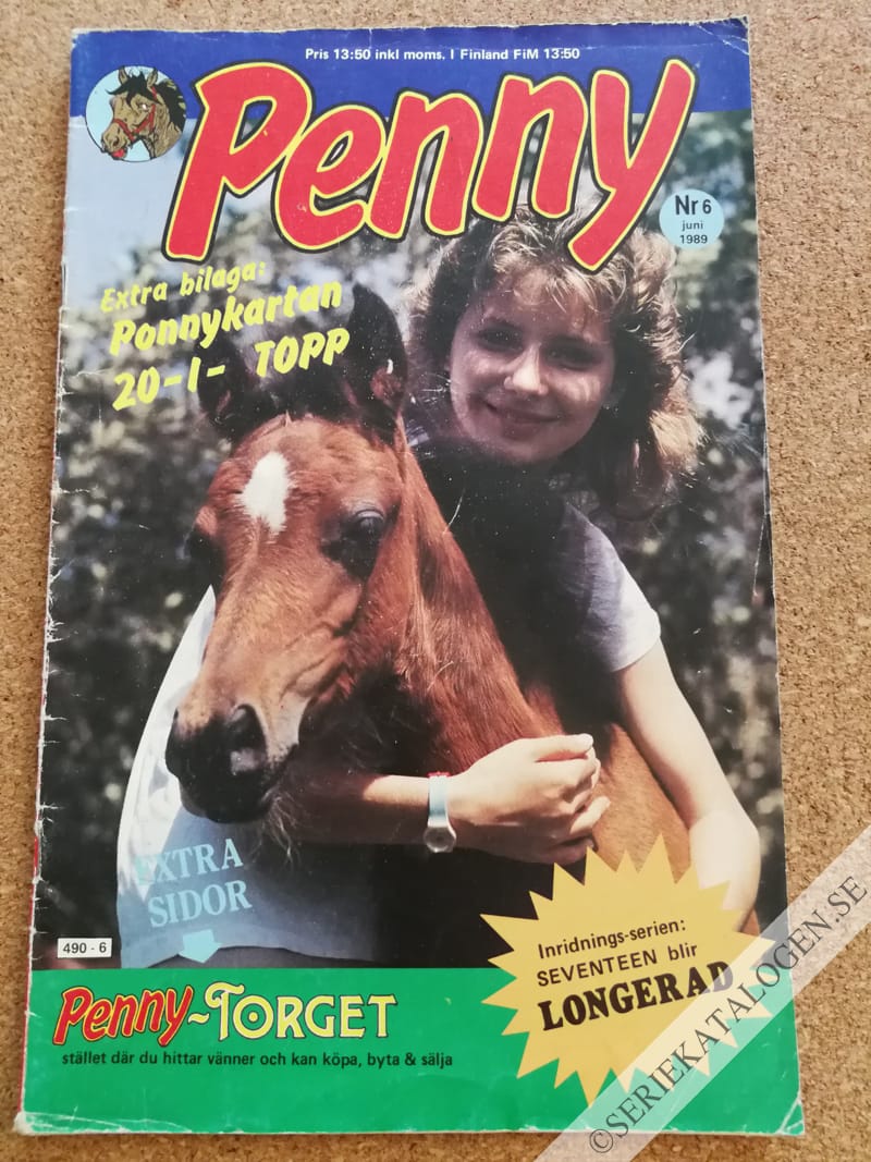 Framsida på Penny #6 (1989)