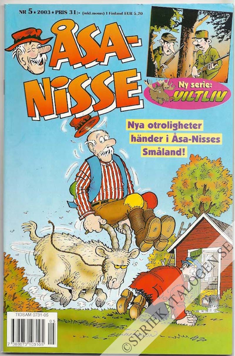 Framsida på Åsa-Nisse #5 (2003)