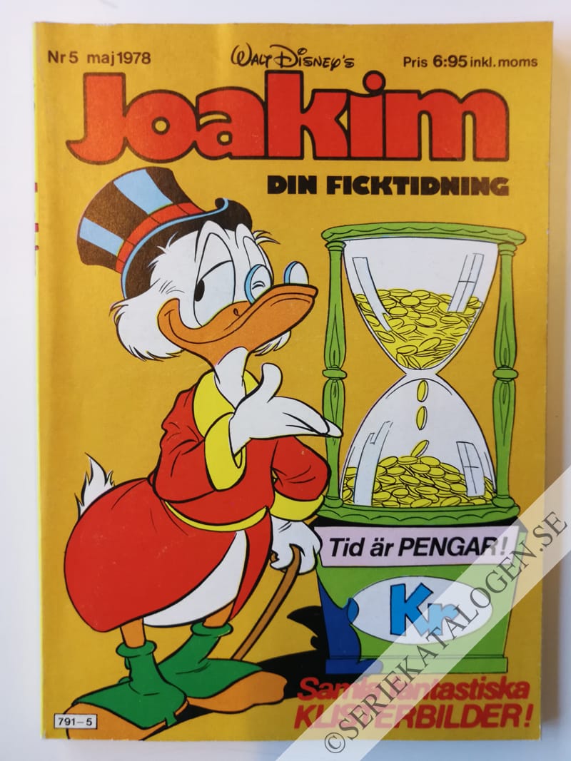 Framsida på Joakim #5 (1978)