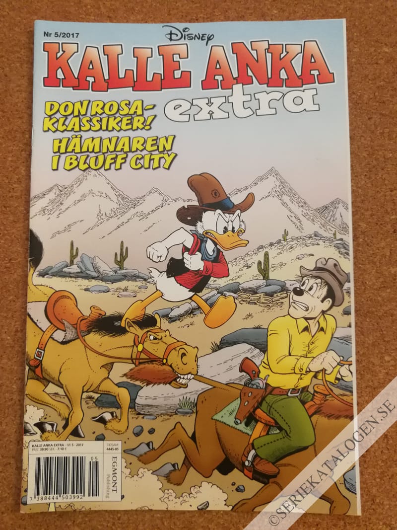 Framsida på Kalle Anka Extra #5 (2017)