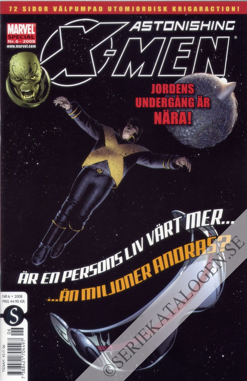 Framsida på Marvel special #6 (2008)