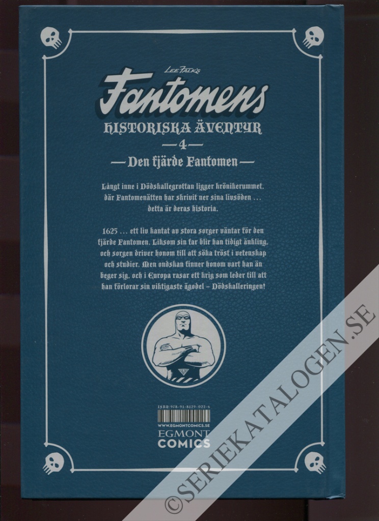 Baksida på Den fjärde Fantomen (2026)