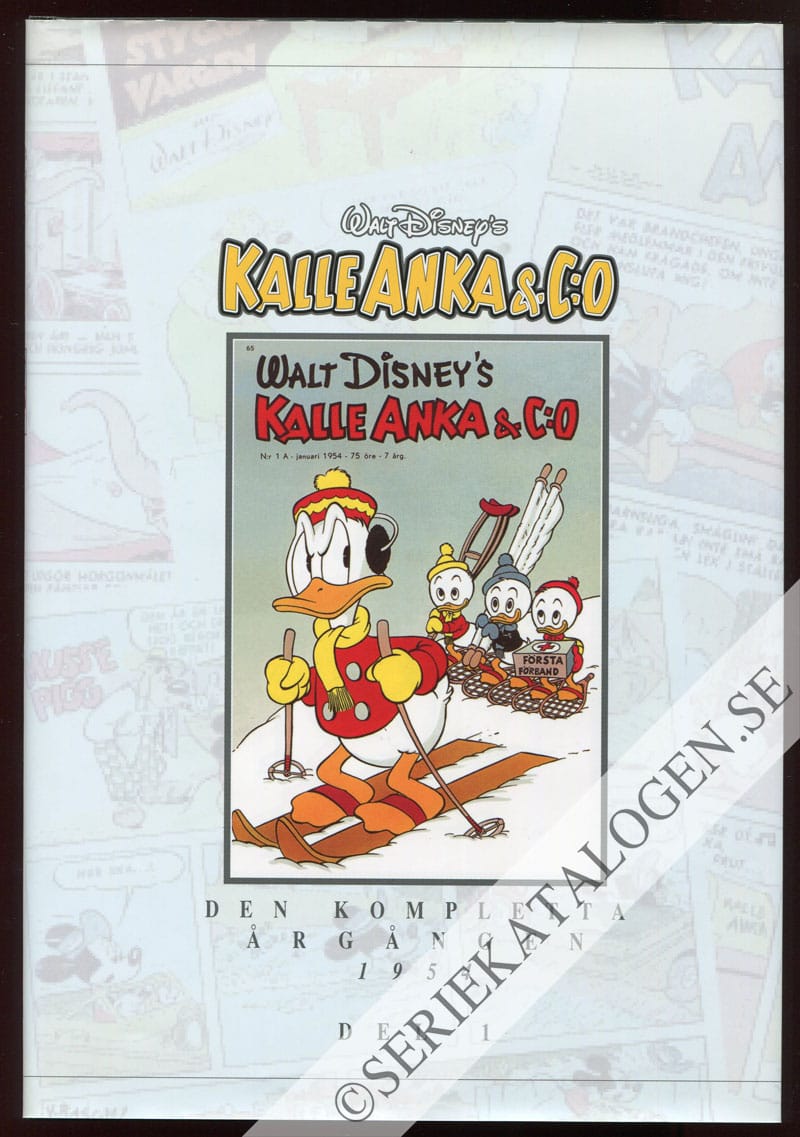 Framsida på Kalle Anka & C:o - den kompletta årgången 1954 del 1 (2002)