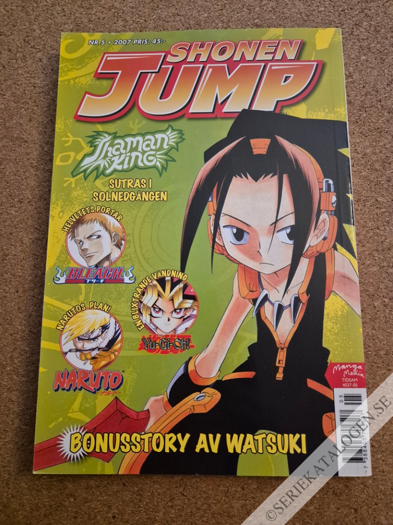 Framsida på Shonen jump #5 (2007)