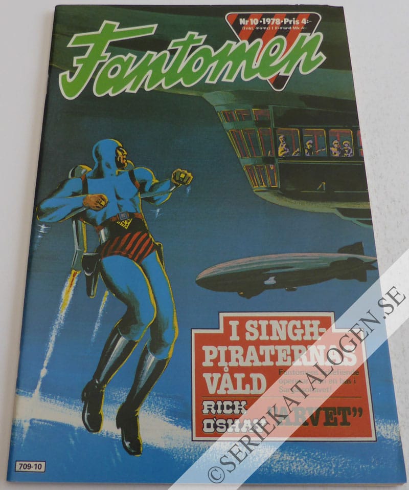 Framsida på Fantomen #10 (1978)