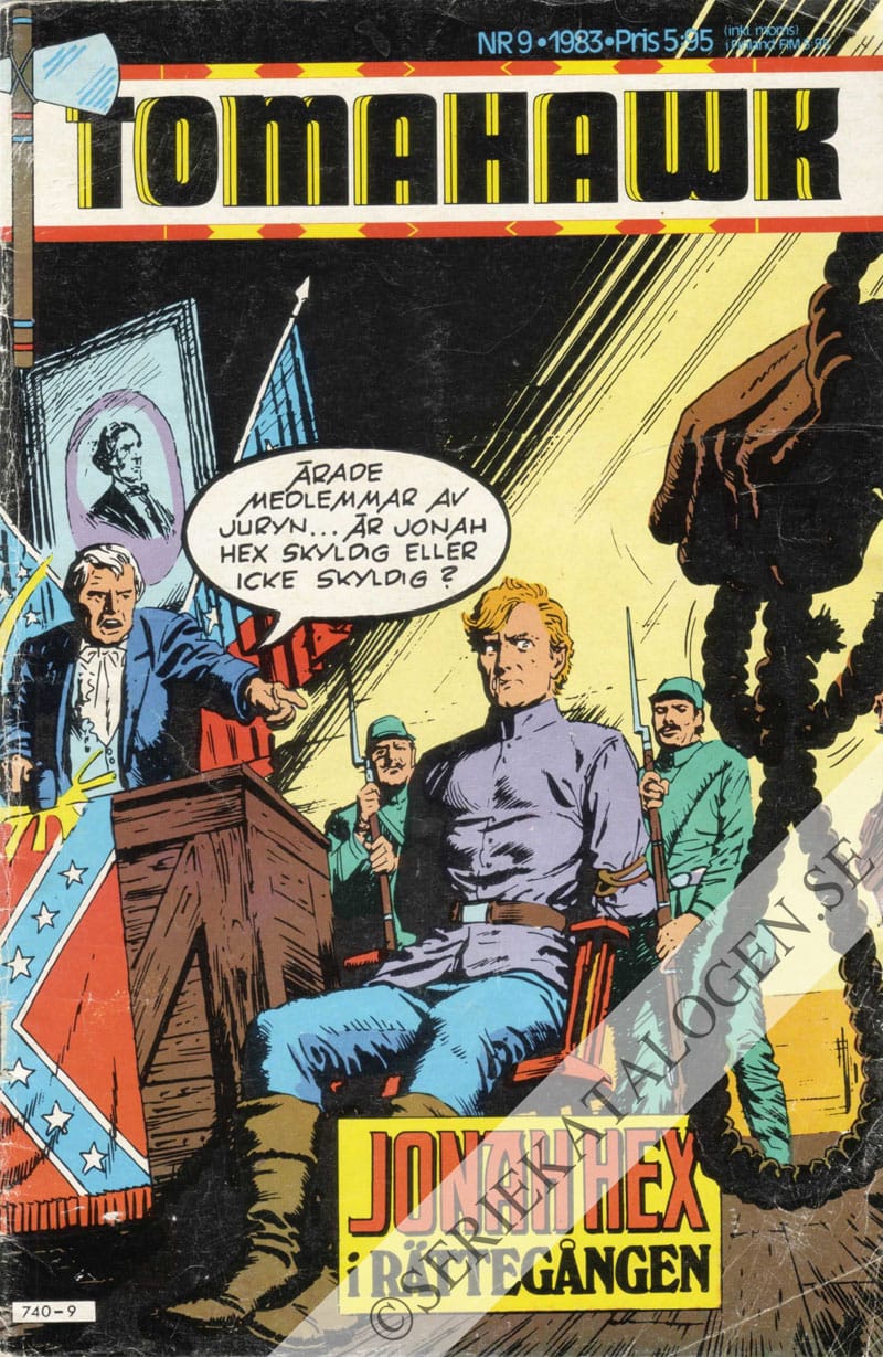 Framsida på Tomahawk #9 (1983)