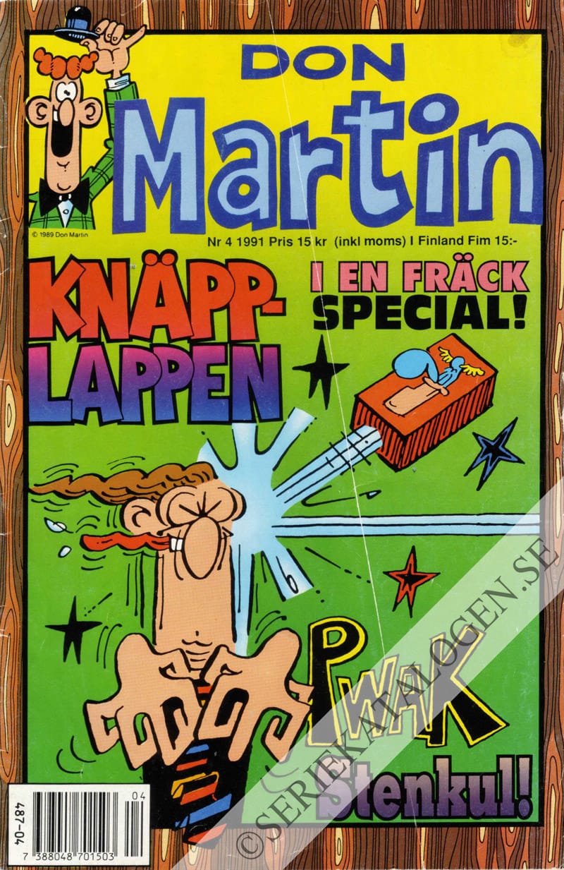 Framsida på Don Martin #4 (1991)