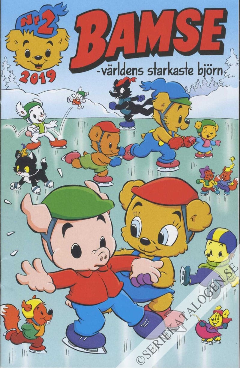 Framsida på Bamse #2 (2019)