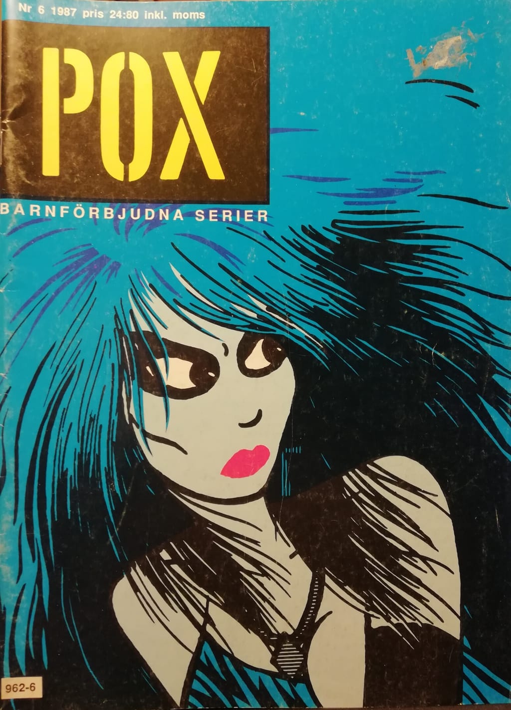 Framsida på Pox #6 (1987)