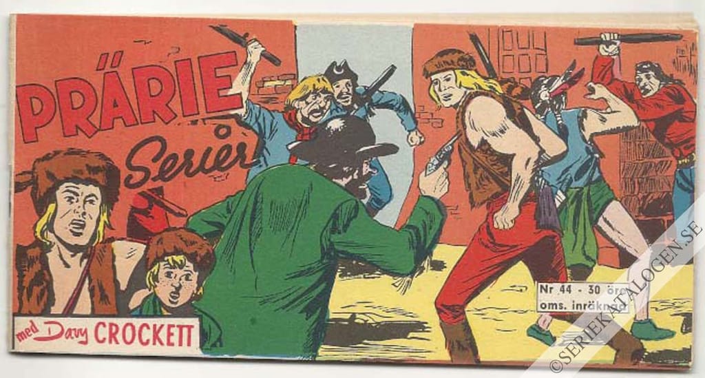 Framsida på Prärie-serier #44 (1960)