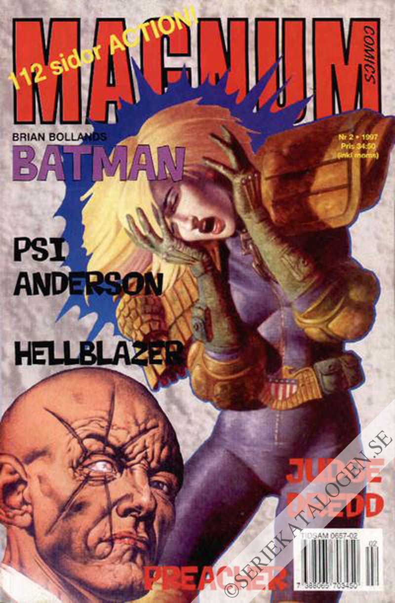 Framsida på Magnum comics #2 (1997)