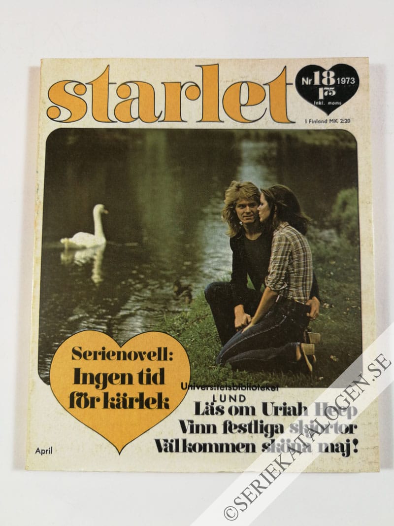 Framsida på Starlet #18 (1973)