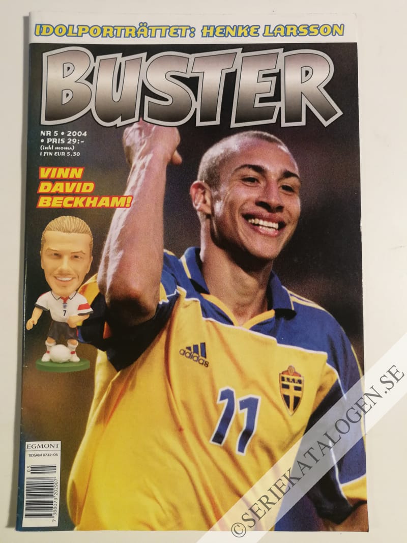 Framsida på Buster #5 (2004)