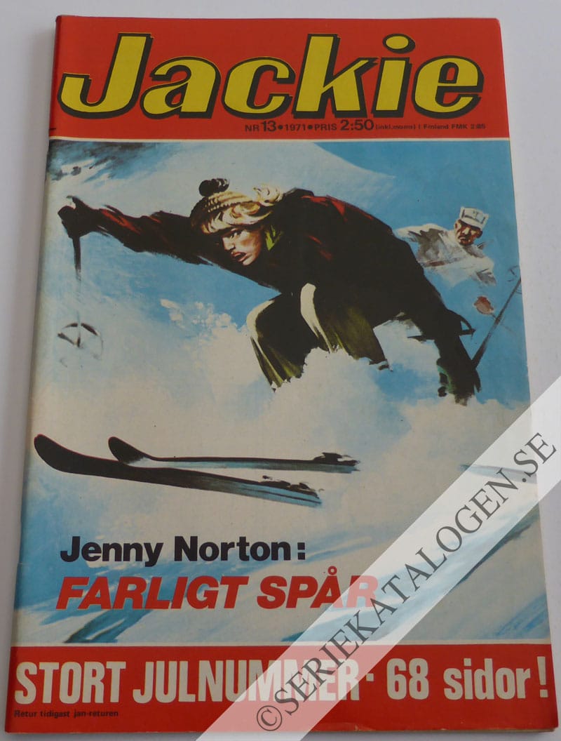 Framsida på Jackie #13 (1971)