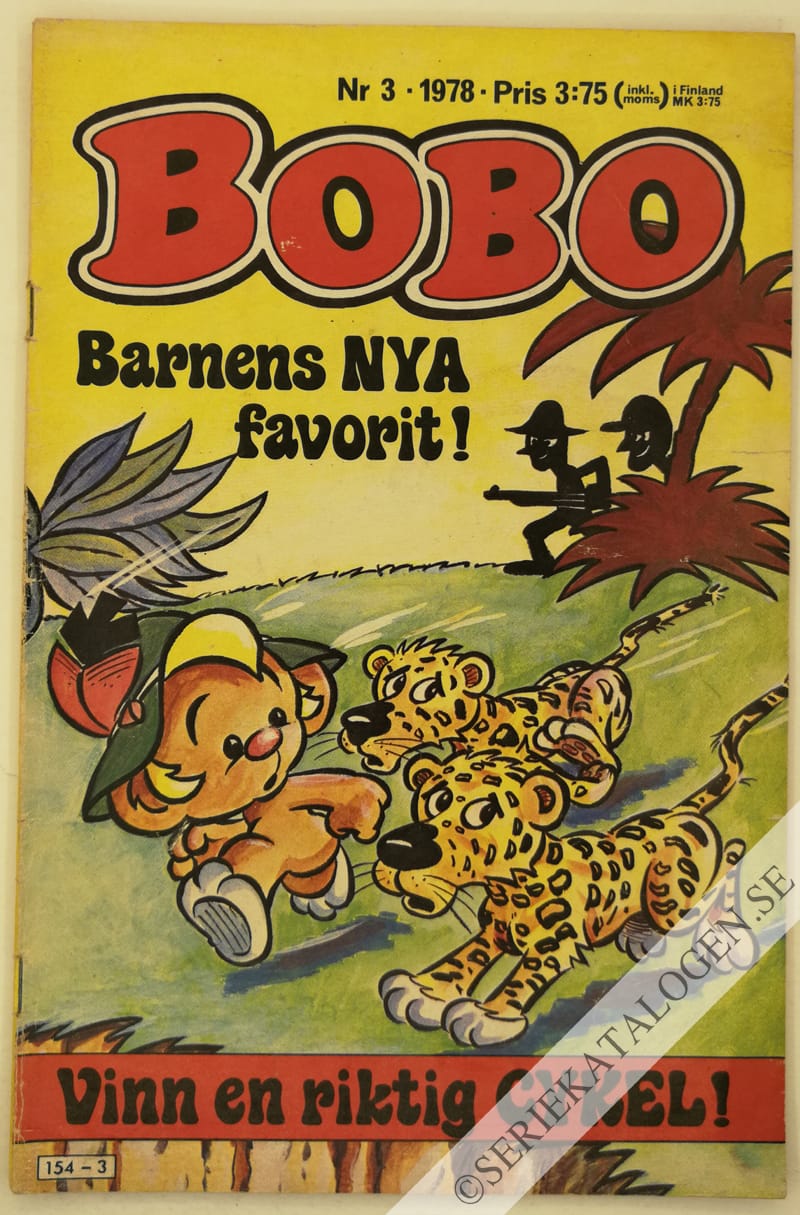 Framsida på Bobo #3 (1978)