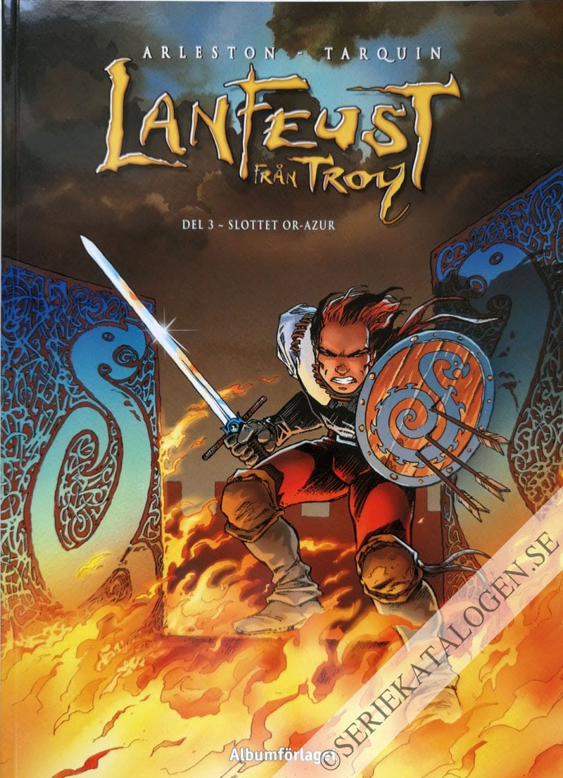 Framsida på Lanfeust från Troy Slottet Or-Azur (2013)