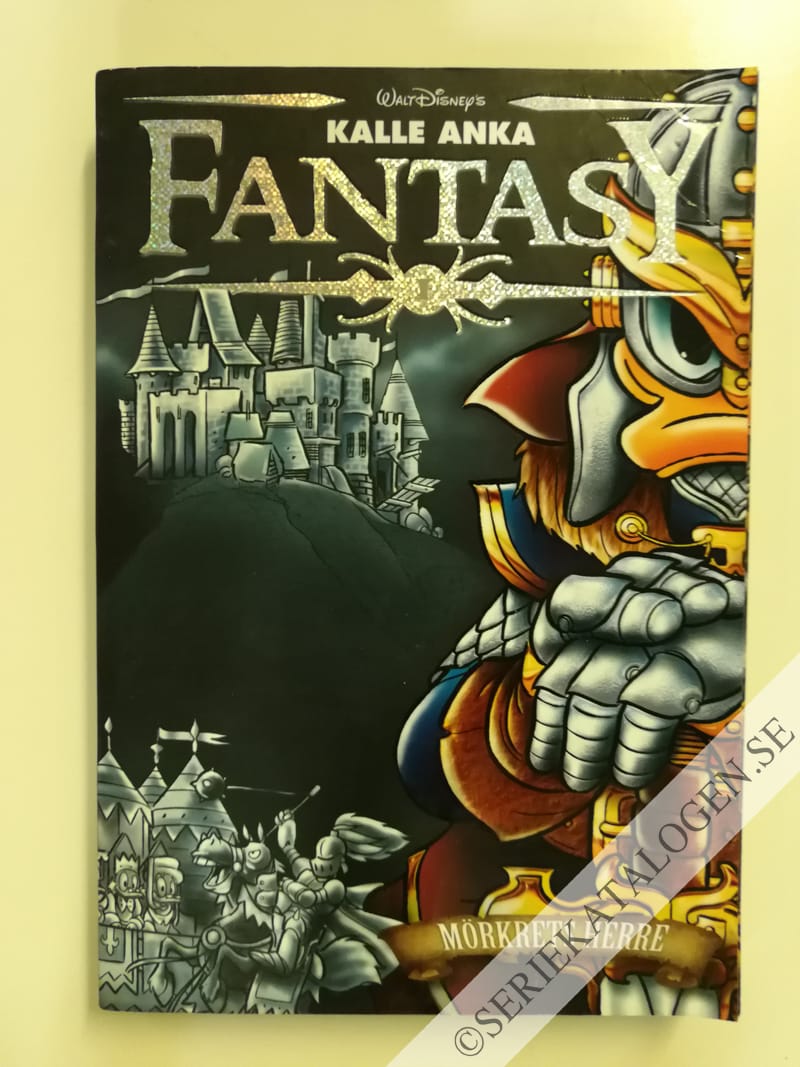 Framsida på Ankeborgs samlarpocket Kalle Anka Fantasy 1 - Mörkrets herre (2017)