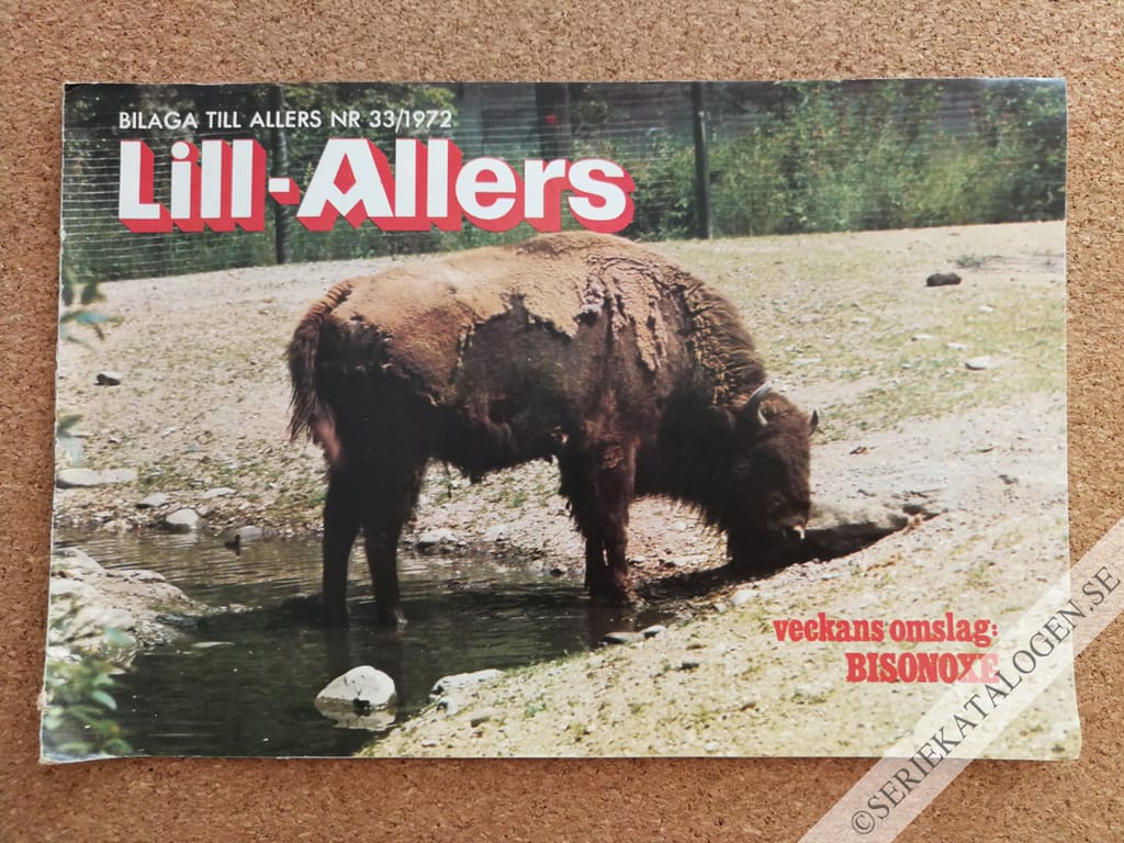 Framsida på Lill-Allers #33 (1972)